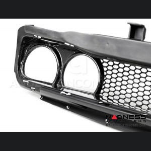 Dodge Challenger Front Grill - Carbon Fiber